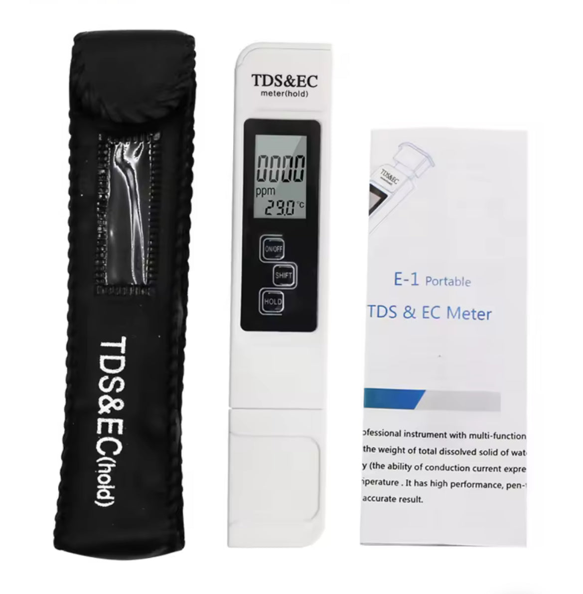 TDS & EC water testing meter